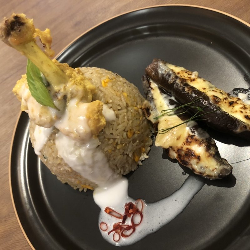 グリーンカレーチャーハン(Suphab)