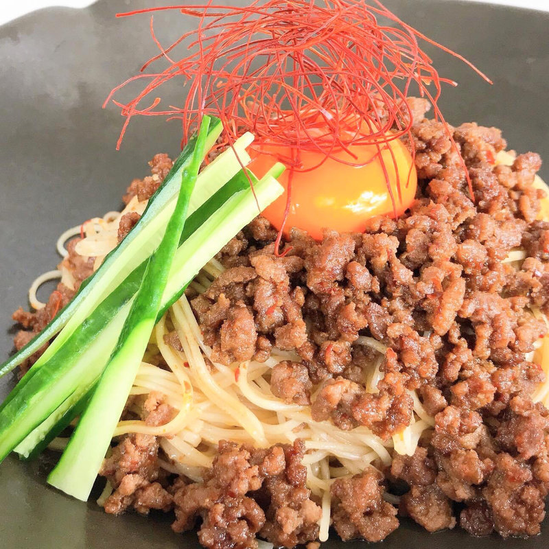 麻辣肉味噌そうめん(そそそ)