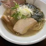 貝だしそば(塩)(麺屋甚八　野里店)