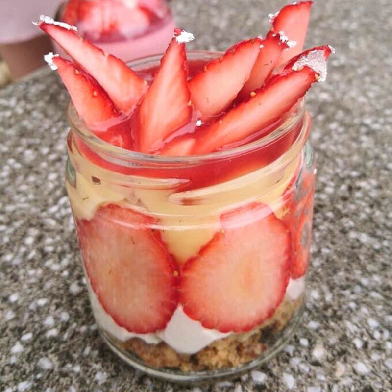 いちごの瓶タルト(Strawberry mania ストロベリーマニア)