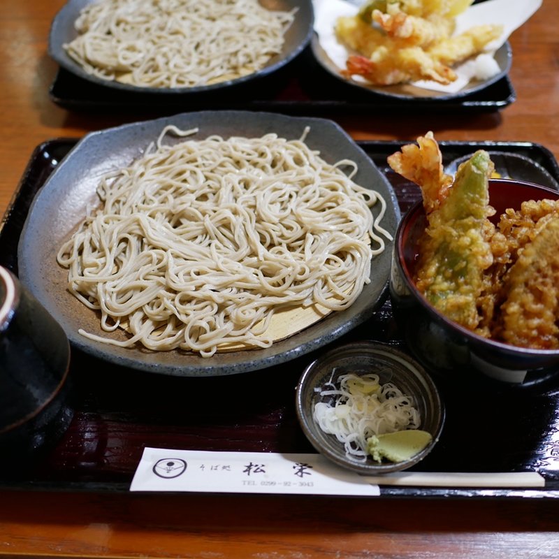かけそば天丼セット(そば処松栄 )