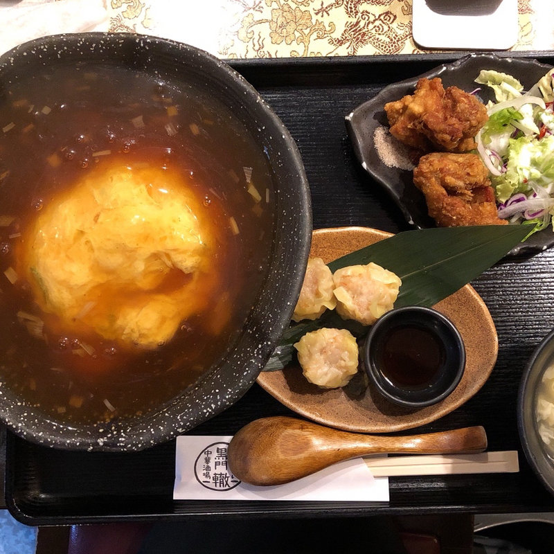 名物しゅうまいセット (中華酒場 黒門 －轍－)