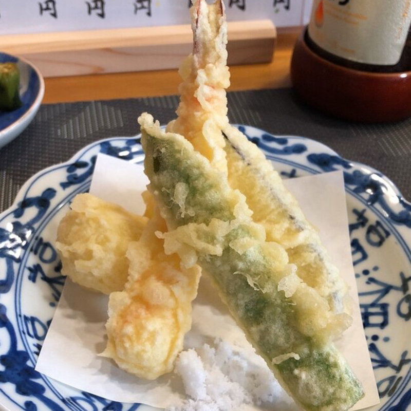 天ぷら盛合せ(仲佐)