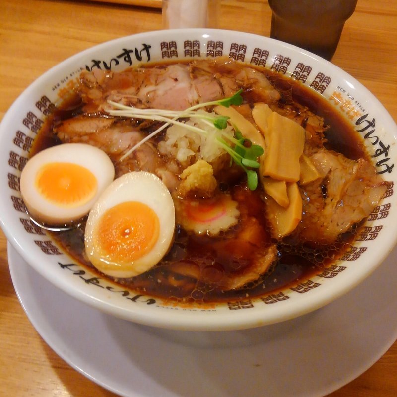 肉そば(肉そばけいすけ富里店)