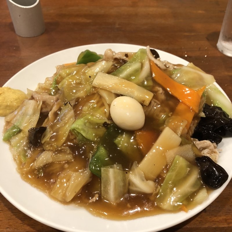 あんかけ焼きそば(三幸園 白山通り店 （サンコウエン）)