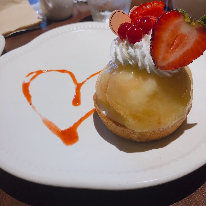 白桃とギリシャヨーグルトのタルト(ラ・メゾン センター北店)