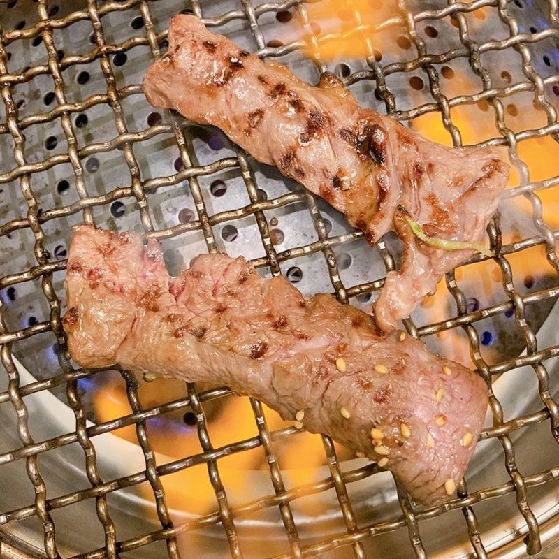 上ハラミランチセット( 本格焼肉萬まるアウトレット広島)