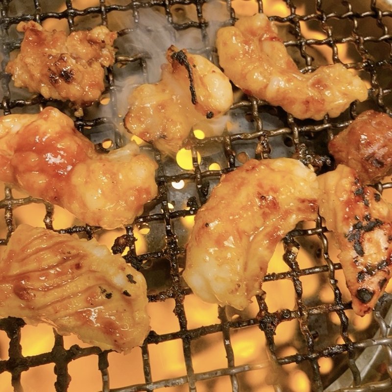 ホルモンミックスランチセット( 本格焼肉萬まるアウトレット広島)