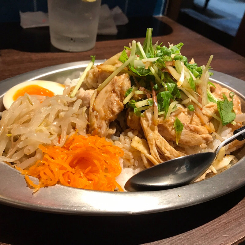 鶏肉飯(シマウマ大飯店)