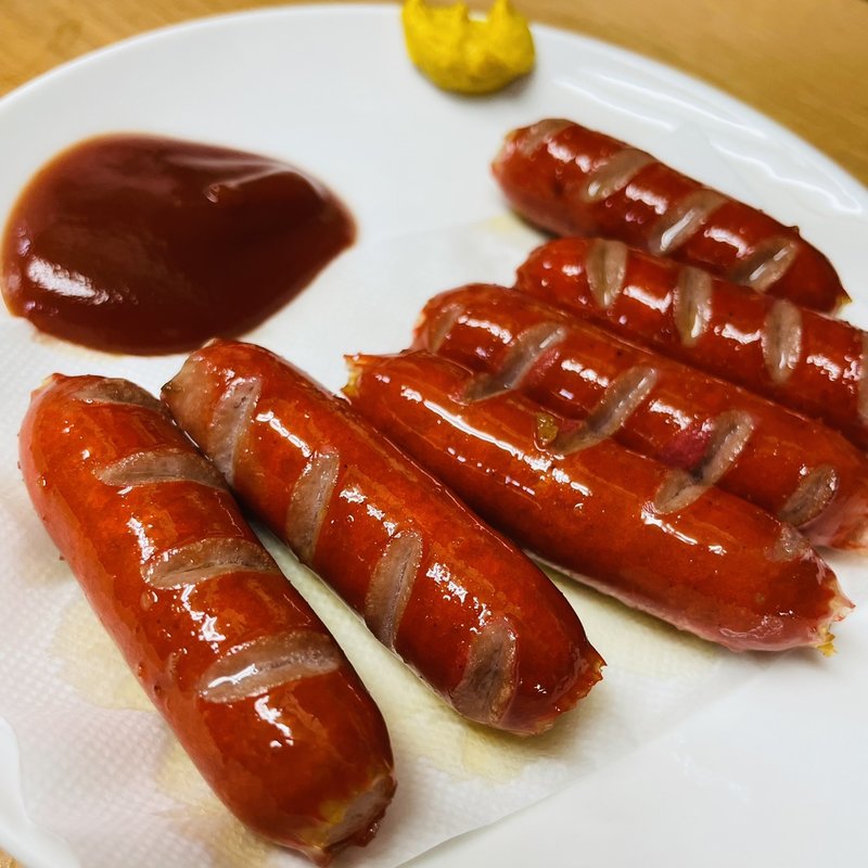 赤ウインナー揚(信濃路 鶯谷店)