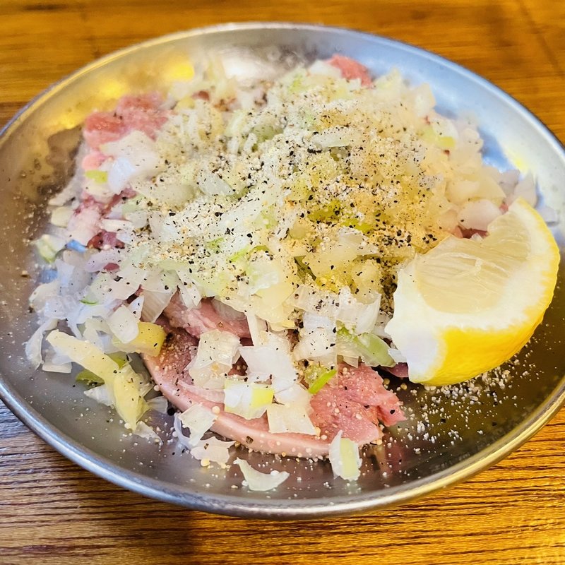 タン刺し(大衆焼肉コグマヤ池袋西口本店)