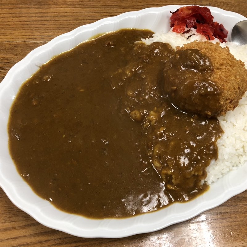 男爵コロッケカレー(ジャンカレー 末広町店 )