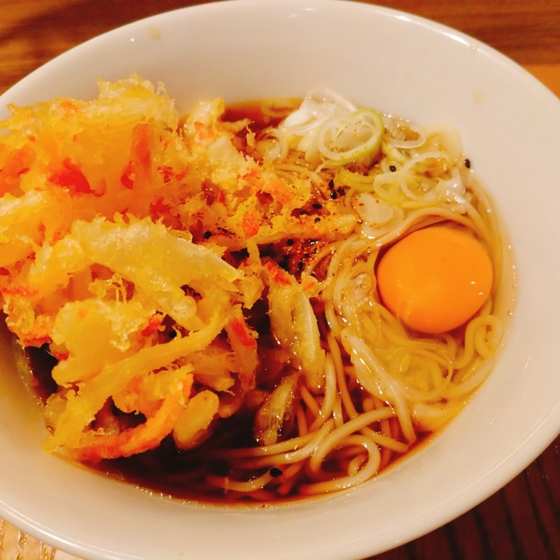 天玉そば(蕎麦いまゐ 四ツ谷三丁目店)