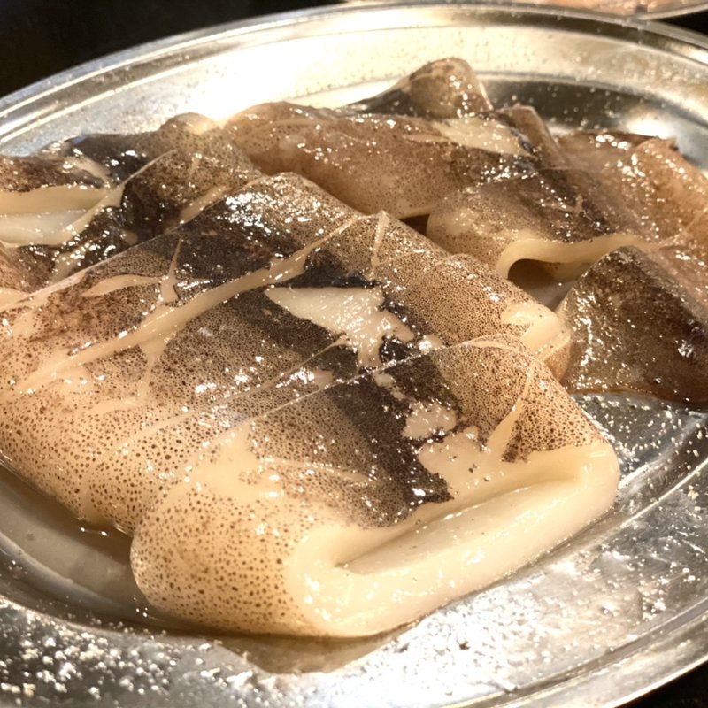 いか塩焼き(七厘)