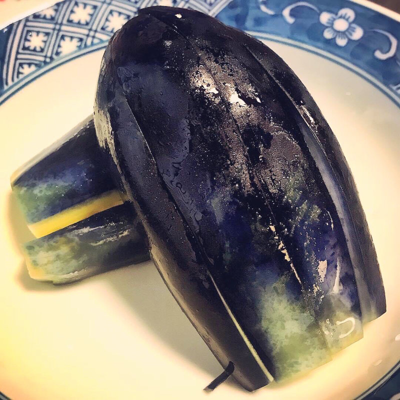 水茄子の浅漬け(泰明庵)