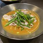 かれー麺並盛り(かれー麺 実之和 青山店)