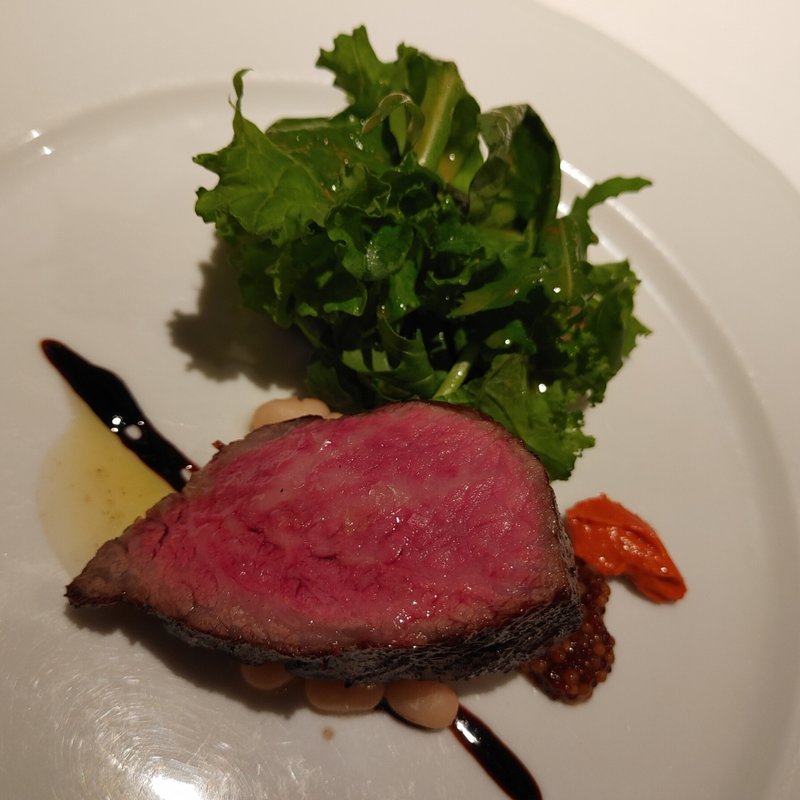 コースメイン　国産A5和牛(VIA Brianza （ヴィア ブリアンツァ）)