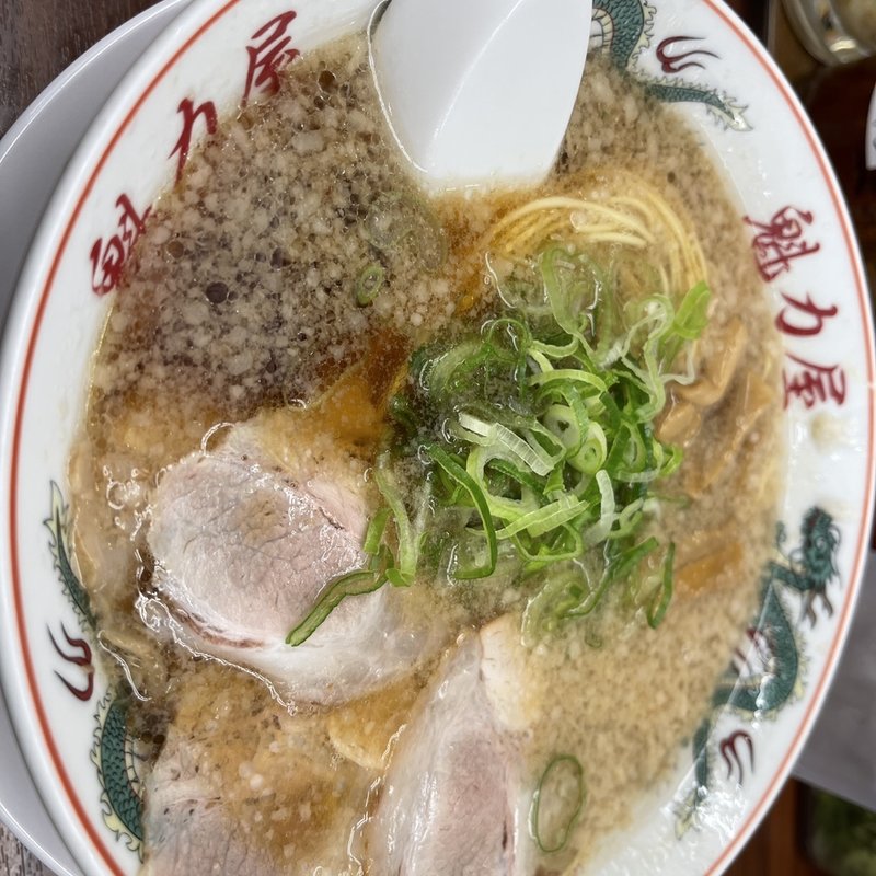 特製醤油＋唐揚げ定食(京都北白川ラーメン魁力屋 越谷店)