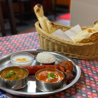 ランチスペシャルセット(インドレストラン・ガンジー（ＧＡＮＤＨＩ）)