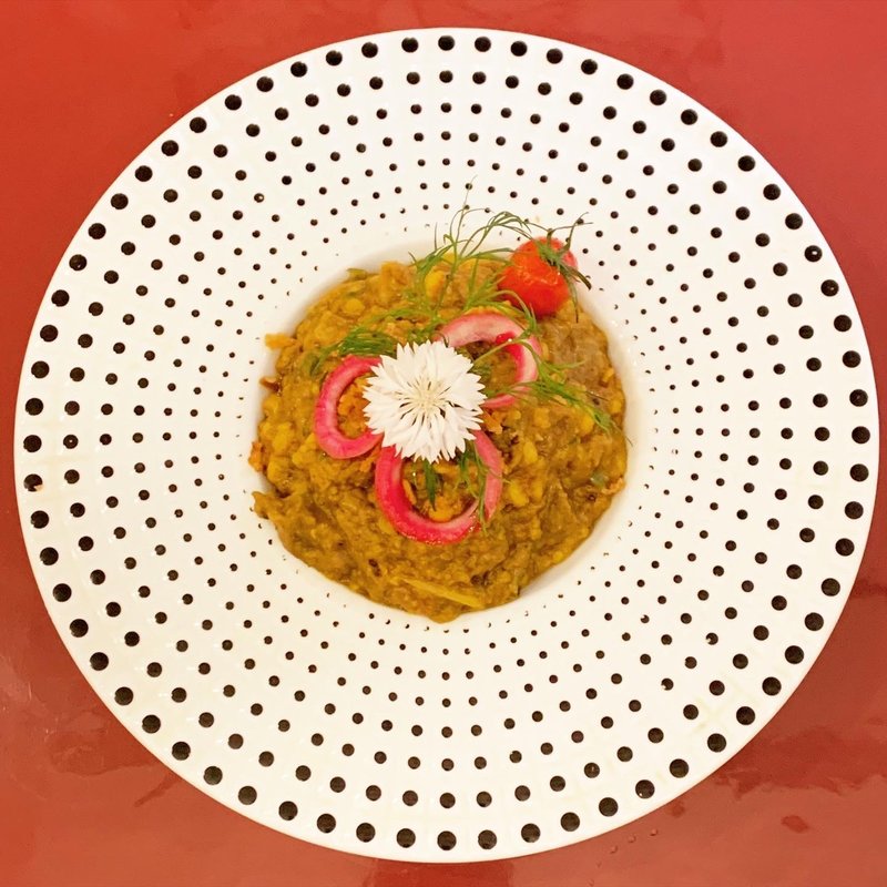 レント豆とマトンのカレー(ベンガルタイガー)