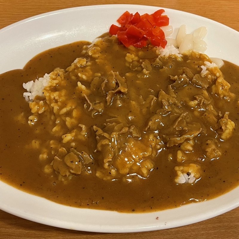 ビーフカレー(カレー家DEN肥後橋店)