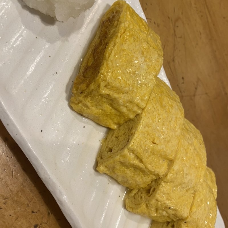 だし巻きたまご(そば工房宝山)