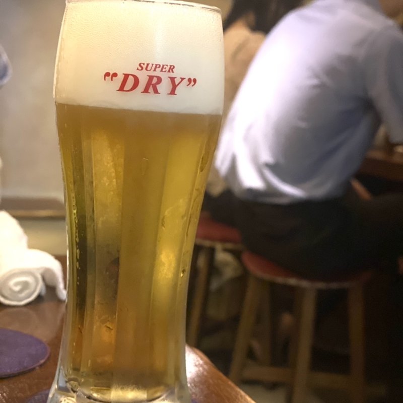 生ビール(さっぽろ酒呑 純情)