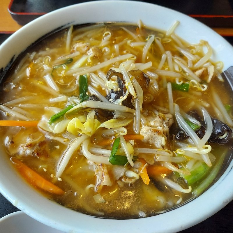 あんかけ野菜ラーメン(拉麺食堂姫神)
