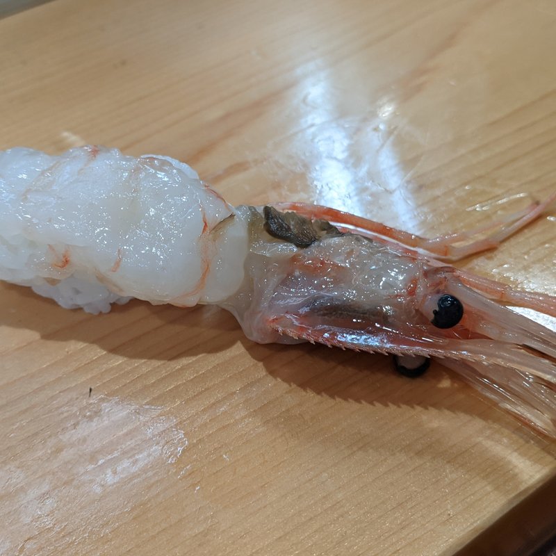 ボタン海老(松喜すし （まつきすし）)