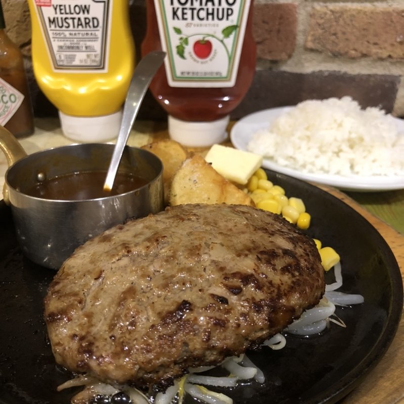 デミグラスハンバーグ(ハンバーグレストランBOSTON 堺プラットプラット店)