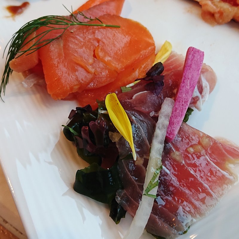 海鮮カルパッチョ(Terrace and Table （テラス アンド テーブル）)