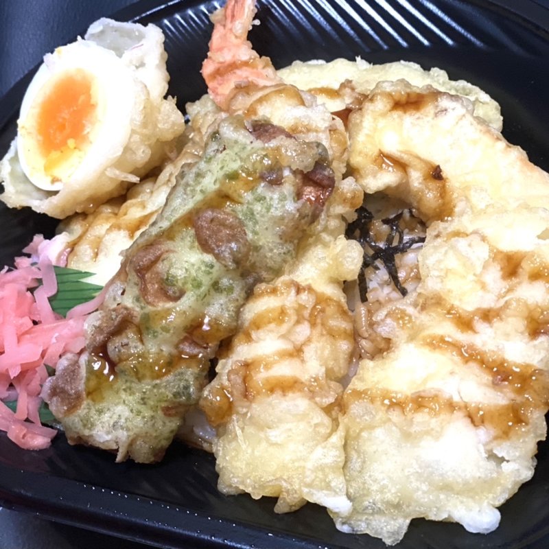 海老と道産帆立の天重(ラルズマート 中島公園店)