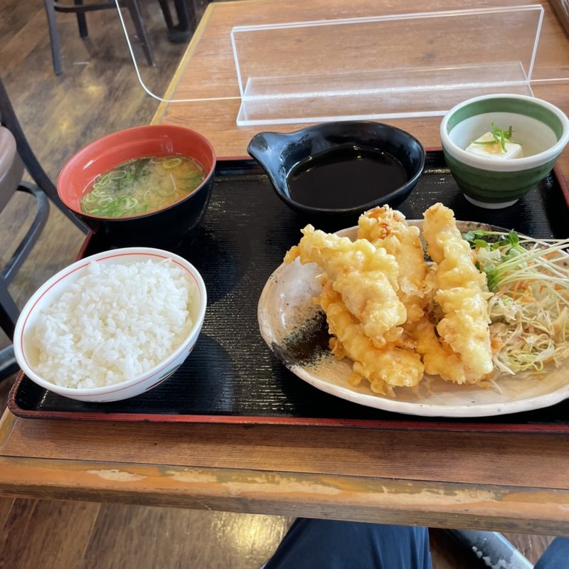 鷄ささみ天定食(街かど屋 尼崎昭和通)