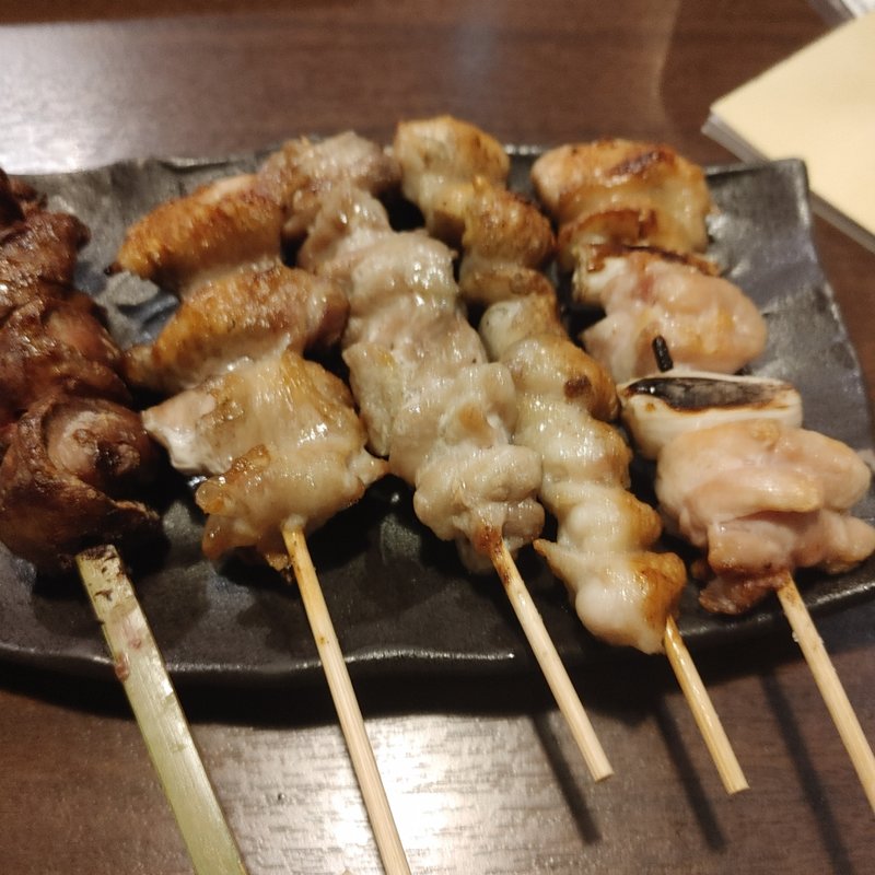焼き鳥盛り合わせ(すみれ池上店)