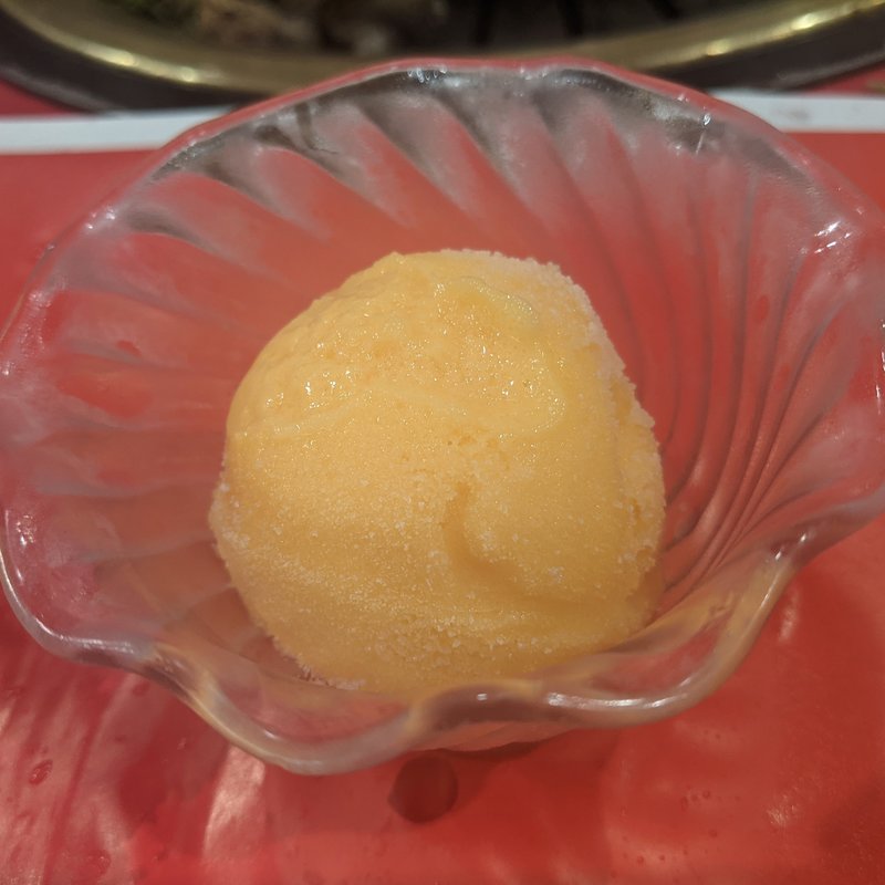 オレンジシャーベット(ヨンドン 本店 )