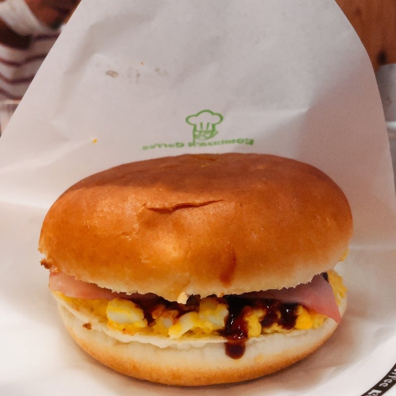 エッグバーガー(コメダ珈琲店 浅草橋駅前店)