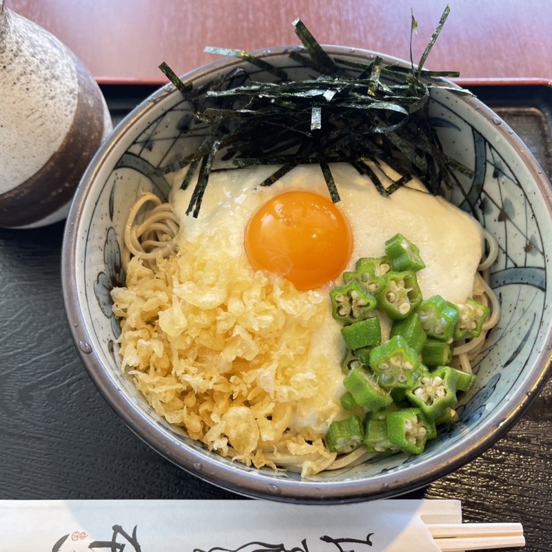 月見とろろそば(蕎や 本田)