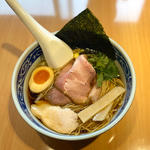 煮干そば黒醤油(寿製麺 よしかわ 川越店)