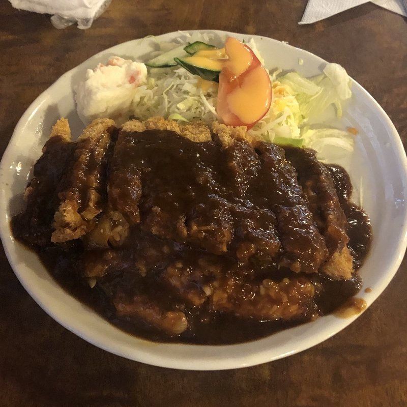 ケチャップライスとんかつのっけ(丸喜 )