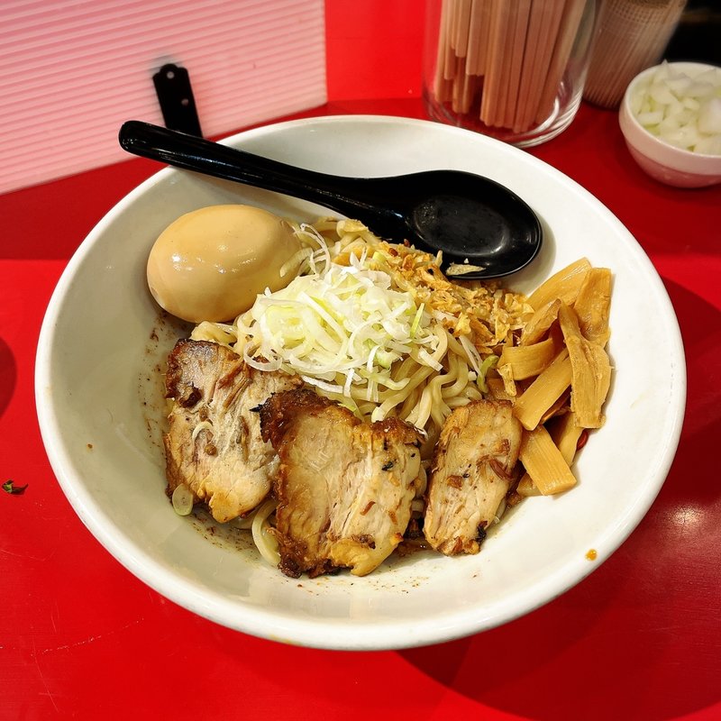 味玉まぜそば（並盛）(まぜそば七)