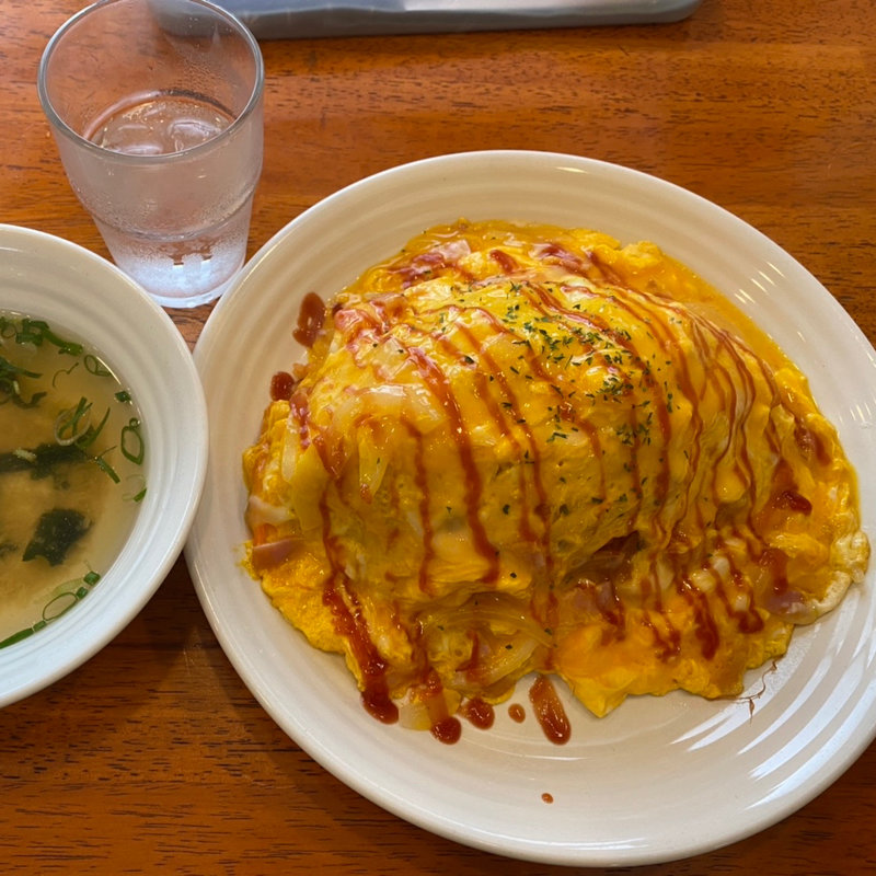 オムライス(大盛り)(Cafe&Lunch　TeraTake （カフェ&ランチ テラタケ）)
