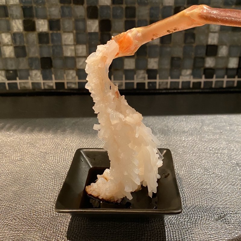 松葉がにのお造り(虎鉄 （KOTETSU）)