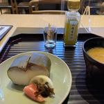 鯖寿司とお味噌汁(はしたて)