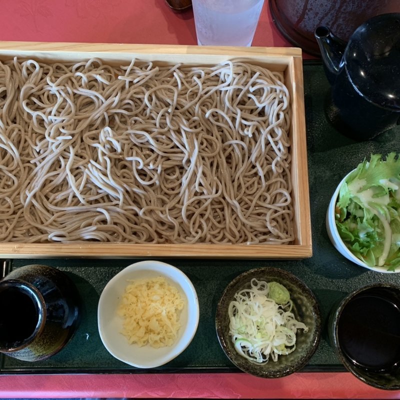 大石田名物　板そば(大石田ゴルフクラブ)