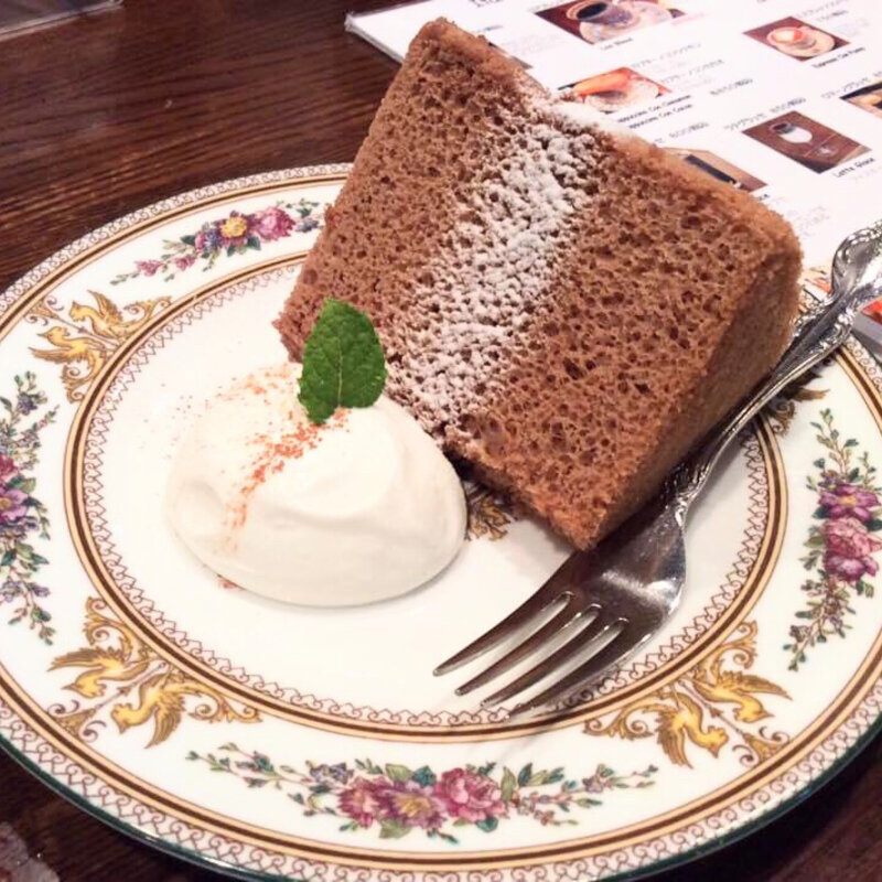 シフォンケーキ(カフェ・ロマーノ)