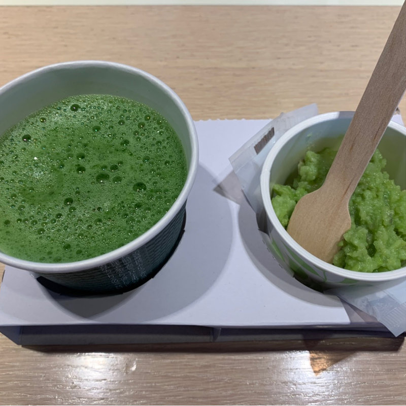 抹茶とお餅のセット(喜久水庵 三井アウトレット仙台港 （茶寮 喜久水庵）)