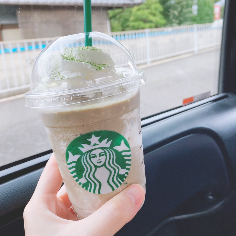奈良ならではほうじ茶ホワイトチョコレートフラペチーノ(スターバックスコーヒー 北生駒ならやま大通り店 （STARBUCKS COFFEE）)