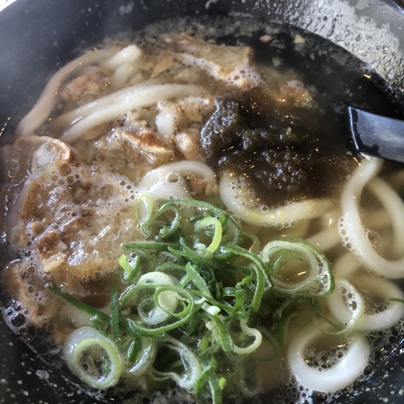 浪速のかすうどん(たこ焼きとかすうどん　食堂まるや)