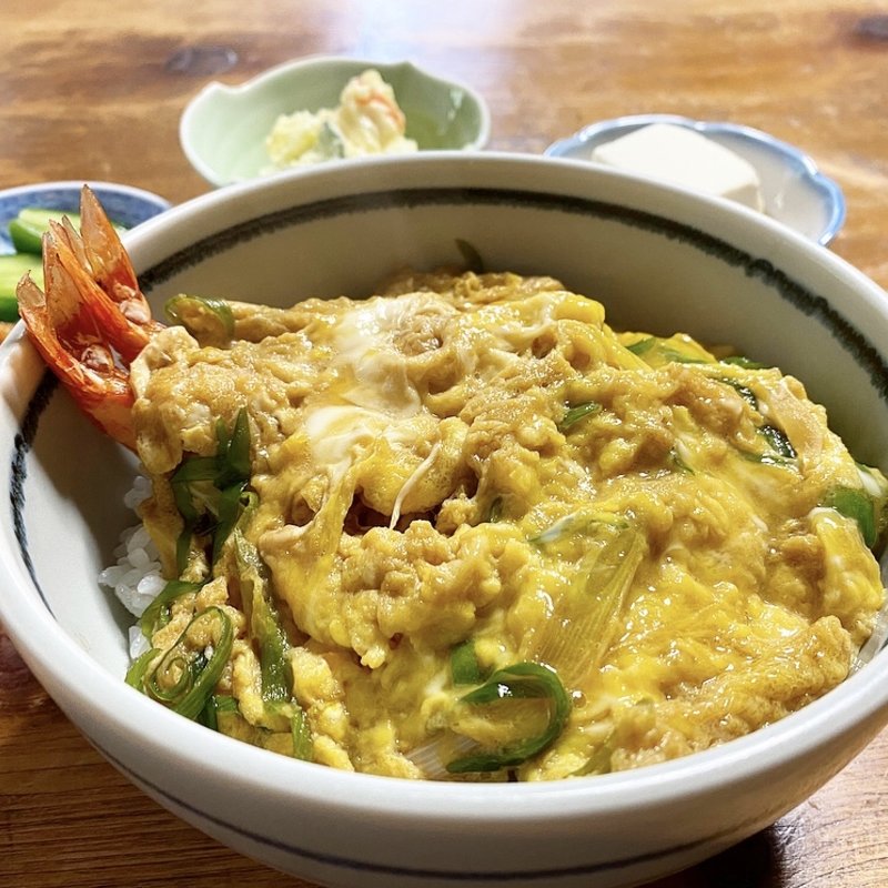 天とじ丼(和み家　心天狗 （こてんぐ）)