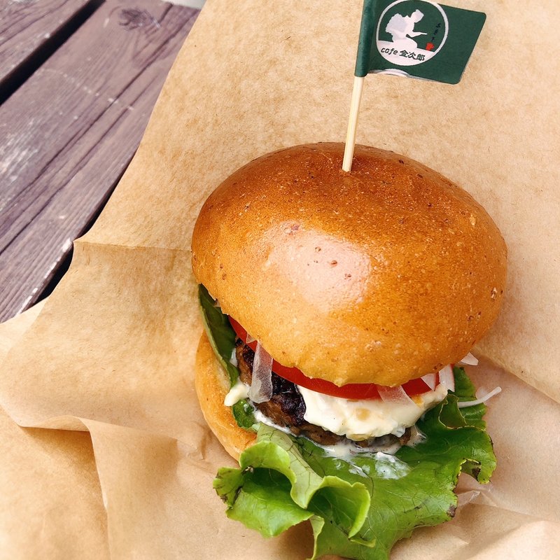 アジフライバーガー(Cafe金次郎 )